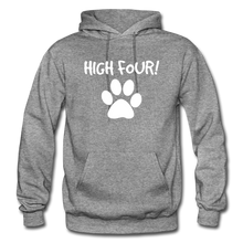 Load image into Gallery viewer, High Four! Heavy Blend Adult Hoodie - graphite heather