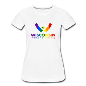 WHS Pride Contoured Premium T-Shirt - white