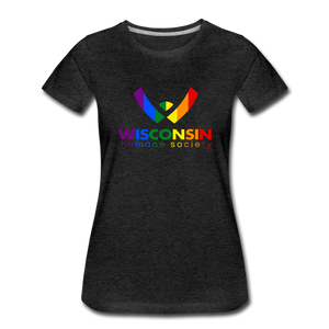 WHS Pride Contoured Premium T-Shirt - charcoal gray