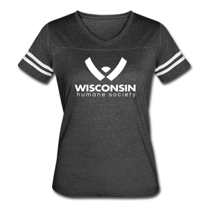WHS Logo Contoured Vintage Sport T-Shirt - vintage smoke/white