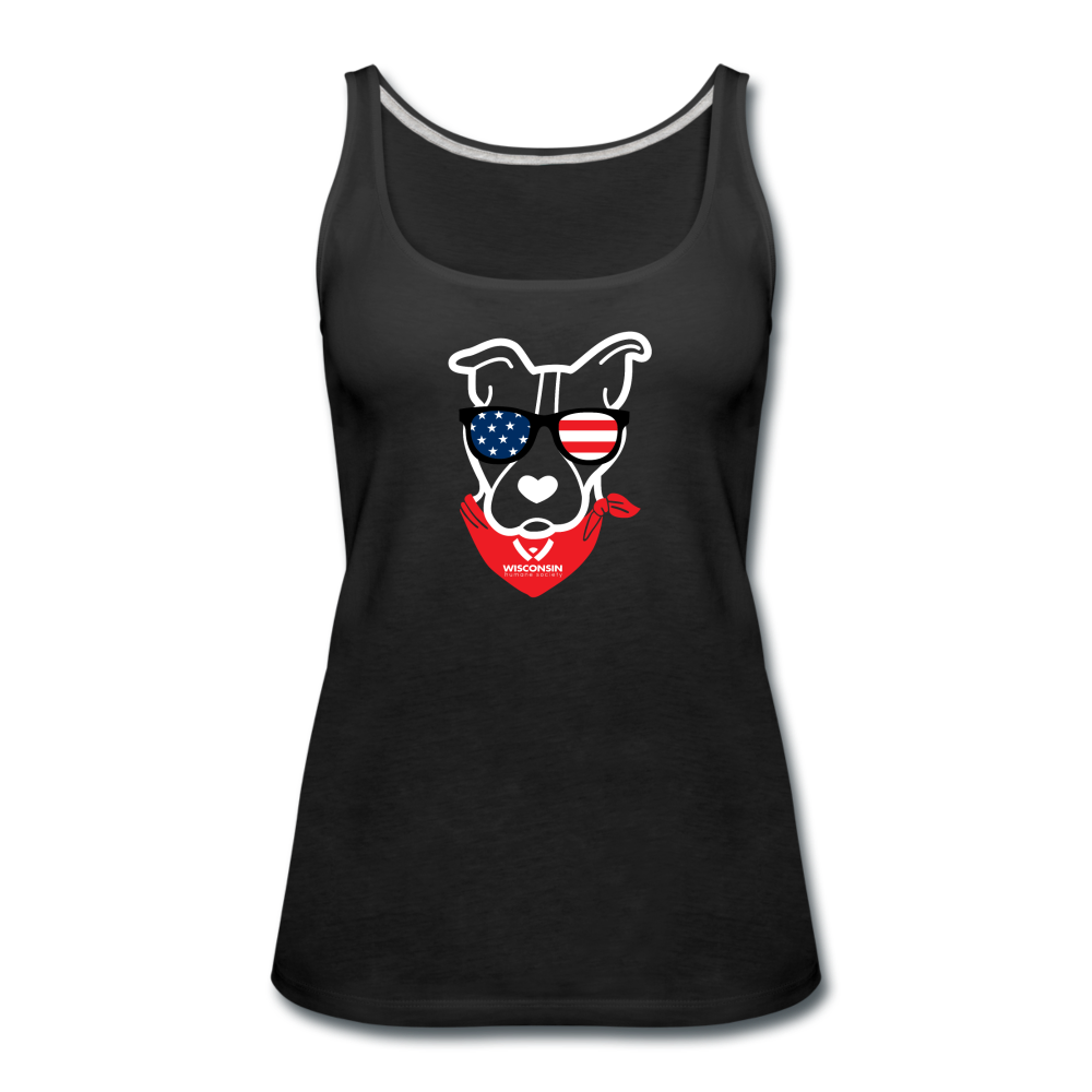 
                  
                    USA Dog Contoured Premium Tank Top - black
                  
                