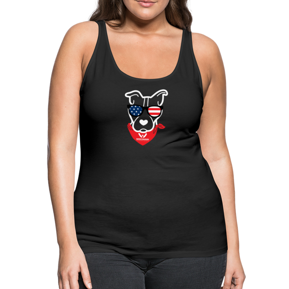 
                  
                    USA Dog Contoured Premium Tank Top - black
                  
                