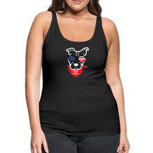Load image into Gallery viewer, USA Dog Contoured Premium Tank Top - black