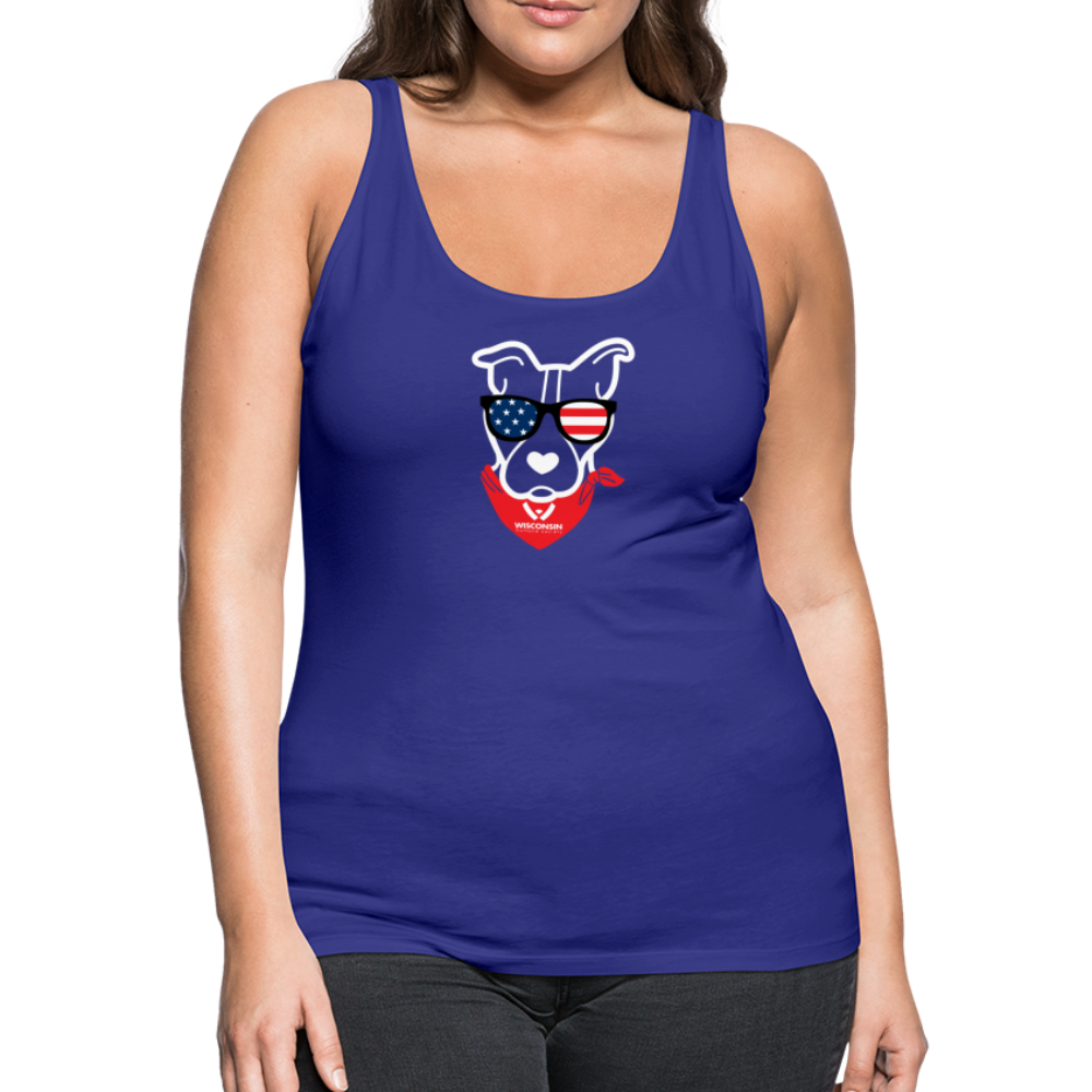 
                  
                    USA Dog Contoured Premium Tank Top - royal blue
                  
                