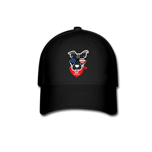 Load image into Gallery viewer, USA Dog Baseball Cap - black