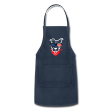 Load image into Gallery viewer, USA Dog Adjustable Apron - navy