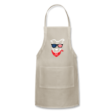 Load image into Gallery viewer, USA Dog Adjustable Apron - natural