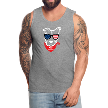 Load image into Gallery viewer, USA Dog Classic Premium Tank - heather gray