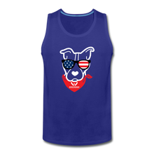 Load image into Gallery viewer, USA Dog Classic Premium Tank - royal blue