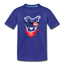 Load image into Gallery viewer, USA Dog Kids&#39; Premium T-Shirt - royal blue