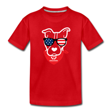Load image into Gallery viewer, USA Dog Kids&#39; Premium T-Shirt - red