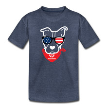 Load image into Gallery viewer, USA Dog Kids&#39; Premium T-Shirt - heather blue