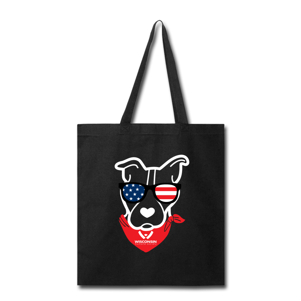 
                  
                    USA Dog Tote Bag - black
                  
                