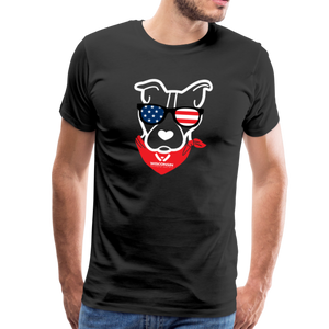 USA Dog Classic Premium T-Shirt - black