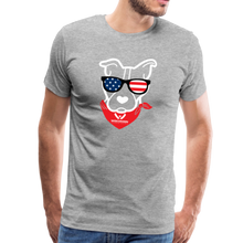 Load image into Gallery viewer, USA Dog Classic Premium T-Shirt - heather gray