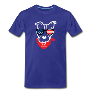 USA Dog Classic Premium T-Shirt - royal blue