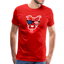 Load image into Gallery viewer, USA Dog Classic Premium T-Shirt - red