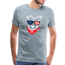 Load image into Gallery viewer, USA Dog Classic Premium T-Shirt - heather ice blue