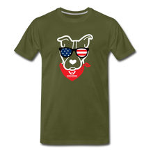 Load image into Gallery viewer, USA Dog Classic Premium T-Shirt - olive green