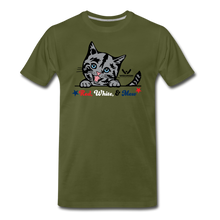 Load image into Gallery viewer, Red White &amp; Mew Classic Premium T-Shirt - olive green