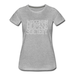 WHS 1987 Logo Contoured Premium T-Shirt - heather gray