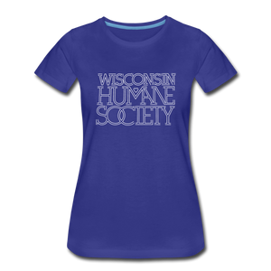 WHS 1987 Logo Contoured Premium T-Shirt - royal blue