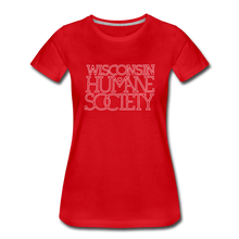 Load image into Gallery viewer, WHS 1987 Logo Contoured Premium T-Shirt - red