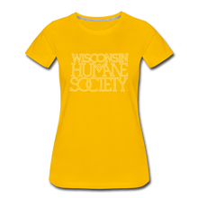 Load image into Gallery viewer, WHS 1987 Logo Contoured Premium T-Shirt - sun yellow