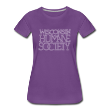 Load image into Gallery viewer, WHS 1987 Logo Contoured Premium T-Shirt - purple