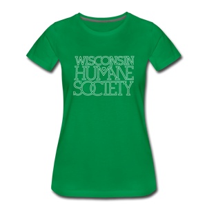 WHS 1987 Logo Contoured Premium T-Shirt - kelly green