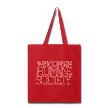 Load image into Gallery viewer, WHS 1987 Logo Tote Bag - red