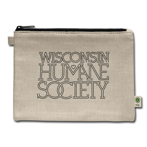 WHS 1987 Logo Carry All Pouch - natural