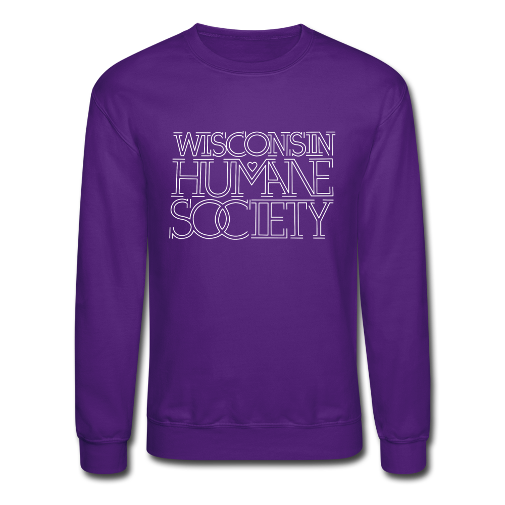 WHS 1987 Logo Classic Crewneck Sweatshirt - purple