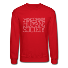 Load image into Gallery viewer, WHS 1987 Logo Classic Crewneck Sweatshirt - red