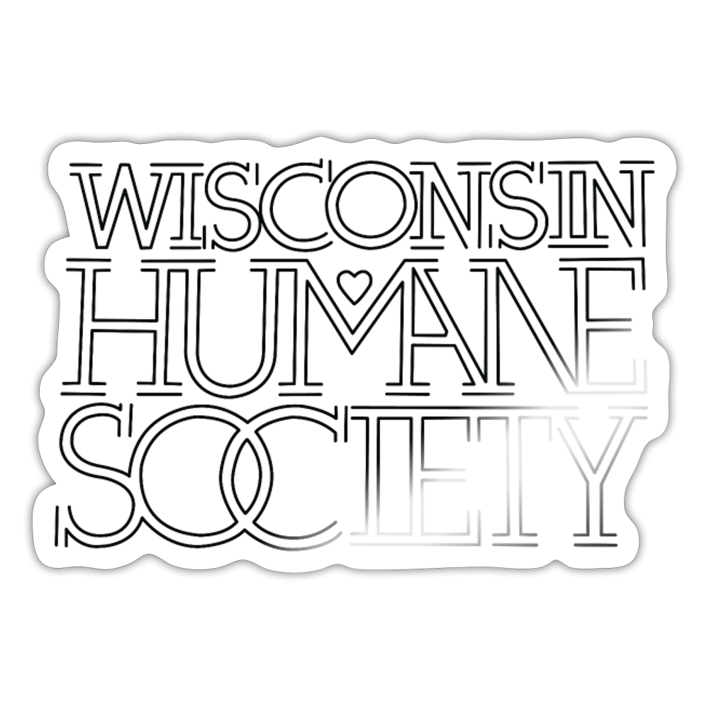 
                  
                    WHS 1987 Logo Sticker - Black - white glossy
                  
                