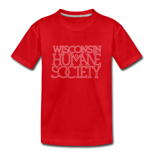 Load image into Gallery viewer, WHS 1987 Logo Kids&#39; Premium T-Shirt - red
