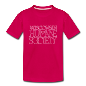 WHS 1987 Logo Kids' Premium T-Shirt - dark pink