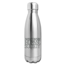 Load image into Gallery viewer, WHS 1987 Logo Insulated Stainless Steel Water Bottle - silver