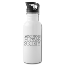 Load image into Gallery viewer, WHS 1987 Logo Water Bottle - white