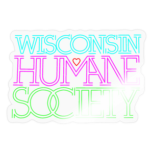 WHS 1987 Logo Sticker - Color - transparent glossy