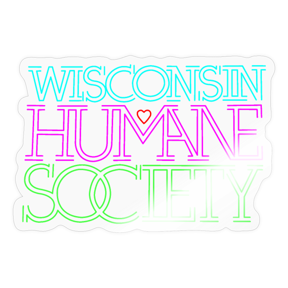 WHS 1987 Logo Sticker - Color - transparent glossy