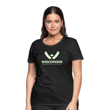 Load image into Gallery viewer, WHS Logo Glow Contoured Premium T-Shirt - black
