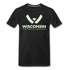 WHS Logo Glow Classic Premium T-Shirt - black