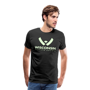 WHS Logo Glow Classic Premium T-Shirt - black
