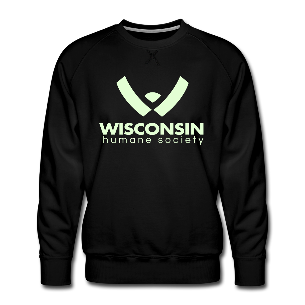 WHS Logo Glow Classic Premium Sweatshirt - black