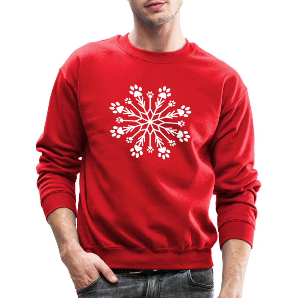 
                  
                    Paw Snowflake Classic Sweatshirt - red
                  
                