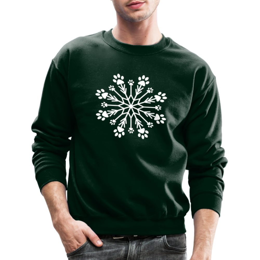 
                  
                    Paw Snowflake Classic Sweatshirt - forest green
                  
                