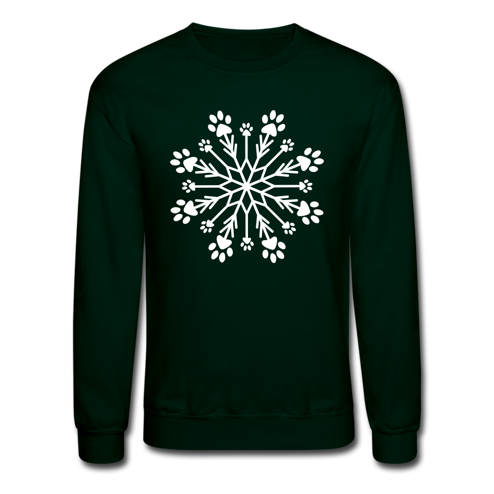 
                  
                    Paw Snowflake Classic Sweatshirt - forest green
                  
                