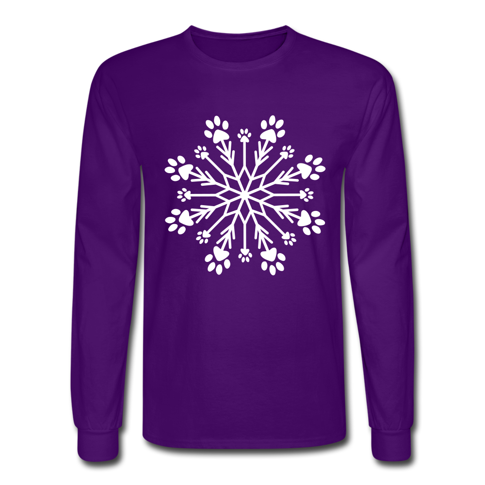 
                  
                    Paw Snowflake Classic Long Sleeve T-Shirt - purple
                  
                
