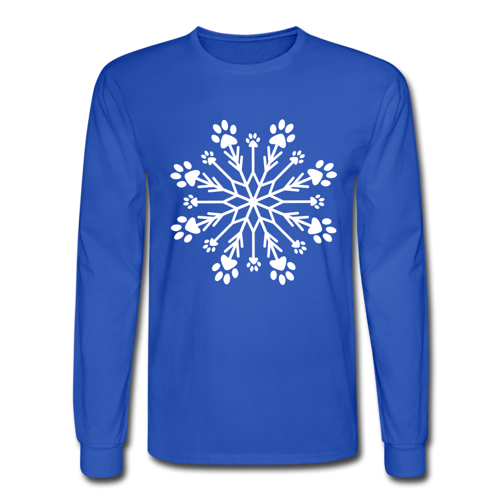 
                  
                    Paw Snowflake Classic Long Sleeve T-Shirt - royal blue
                  
                